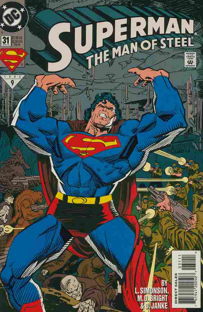 SUPERMAN THE MAN OF STEEL #031