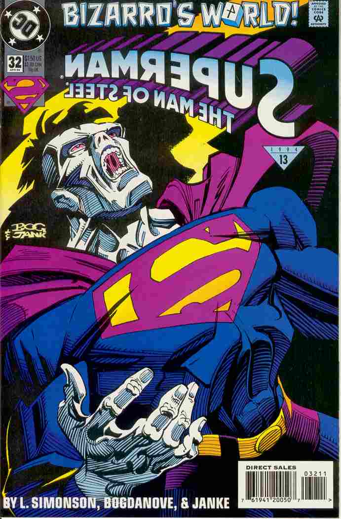 SUPERMAN THE MAN OF STEEL #032