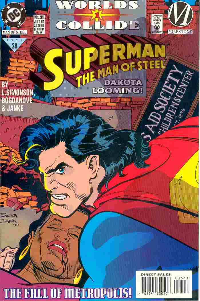 SUPERMAN THE MAN OF STEEL #035