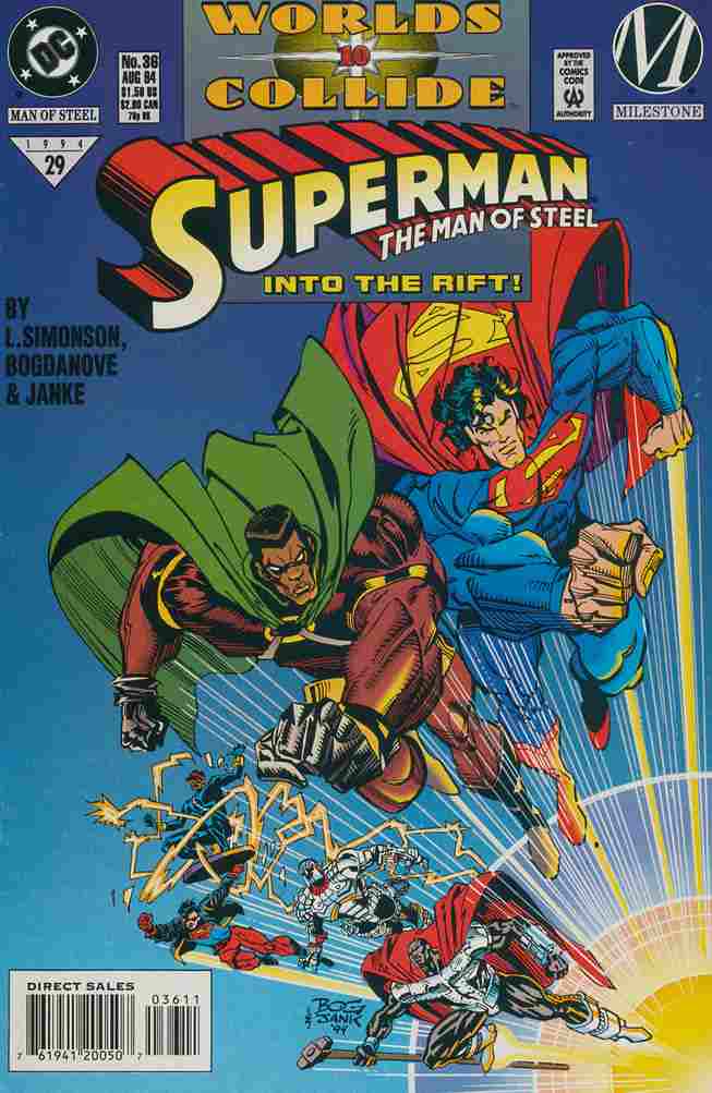 SUPERMAN THE MAN OF STEEL #036