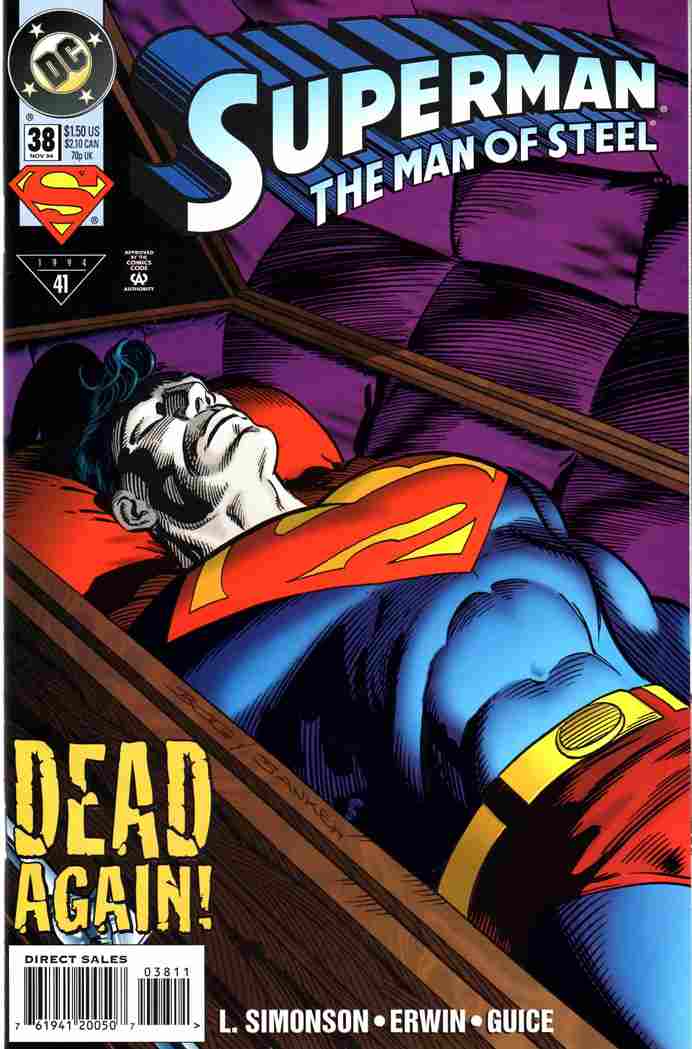 SUPERMAN THE MAN OF STEEL #038