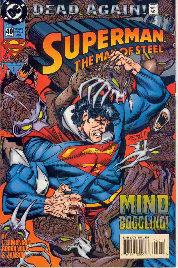 SUPERMAN THE MAN OF STEEL #040