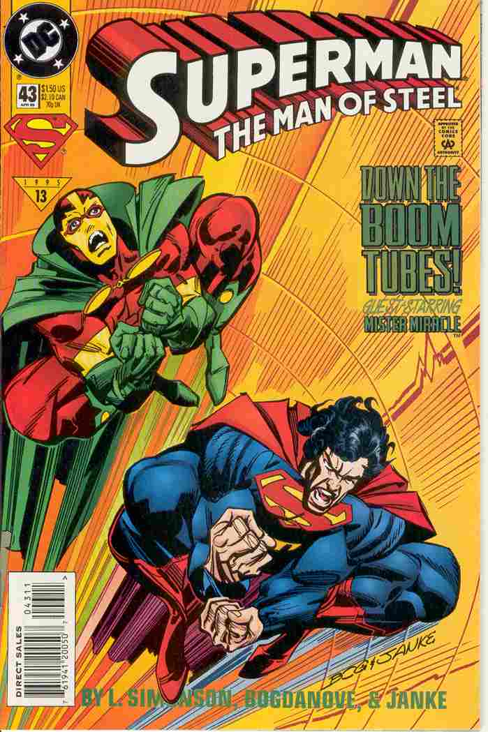 SUPERMAN THE MAN OF STEEL #043