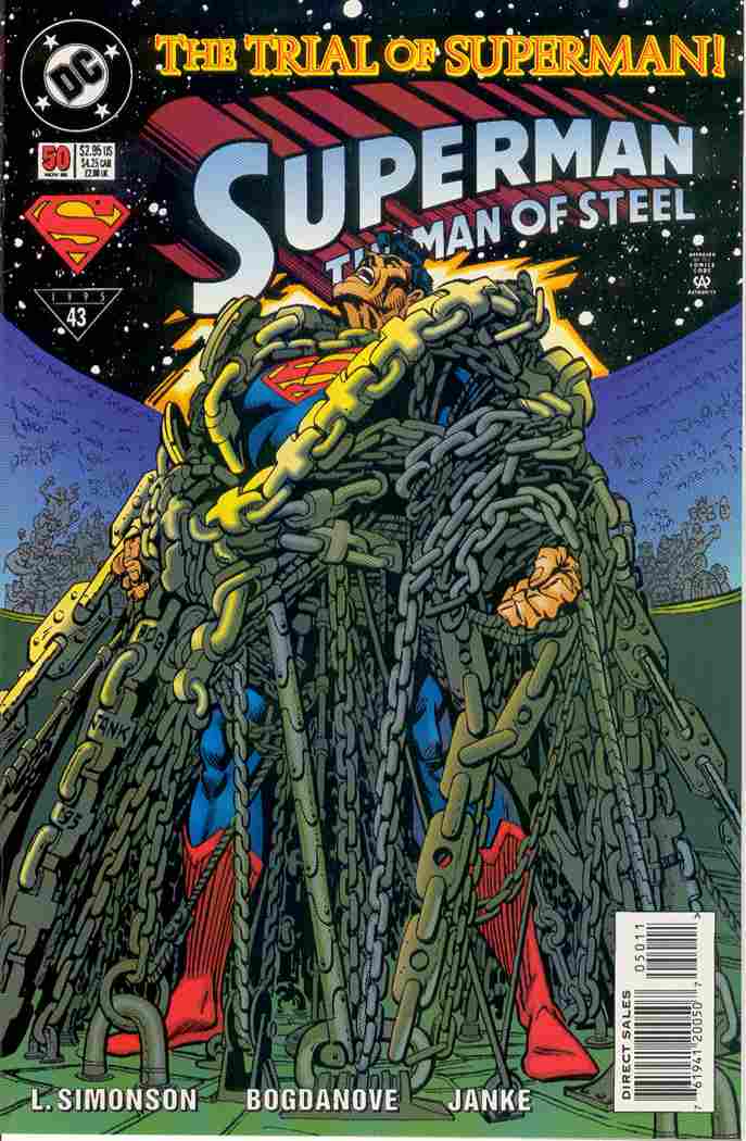 SUPERMAN THE MAN OF STEEL #050