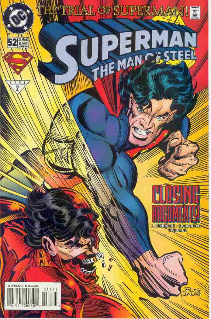 SUPERMAN THE MAN OF STEEL #052