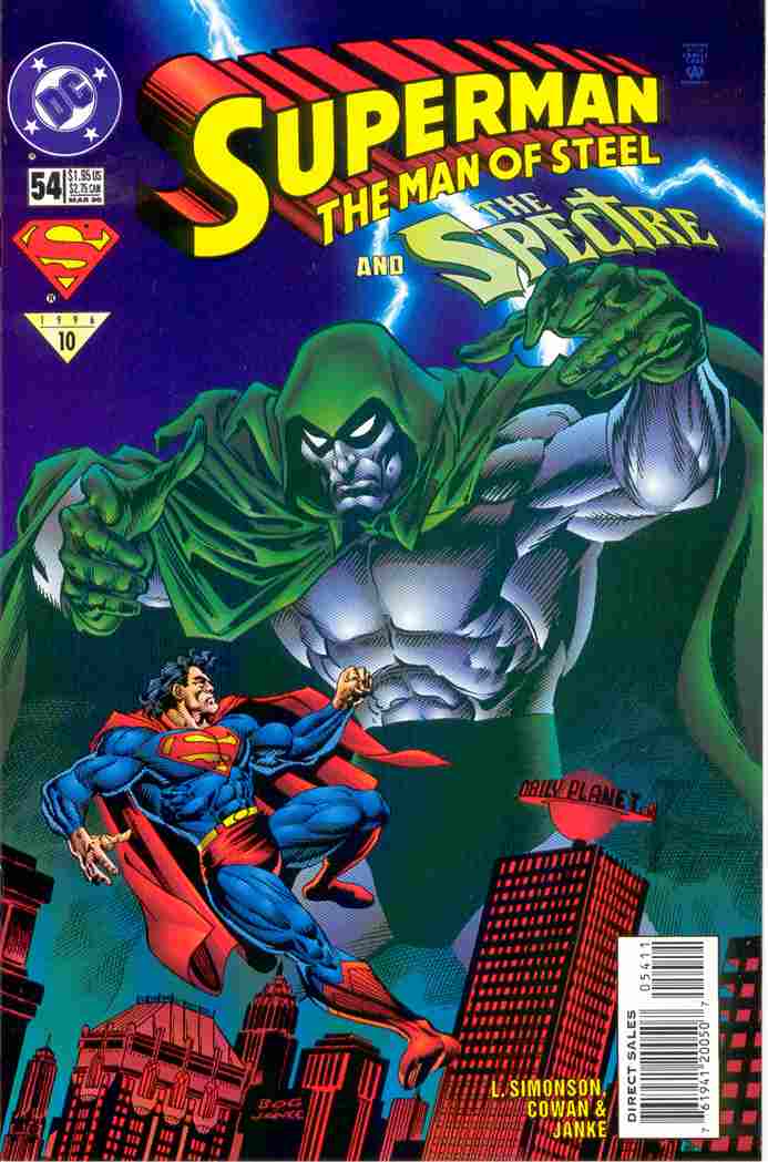 SUPERMAN THE MAN OF STEEL #054