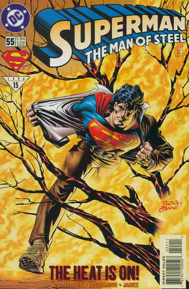 SUPERMAN THE MAN OF STEEL #055