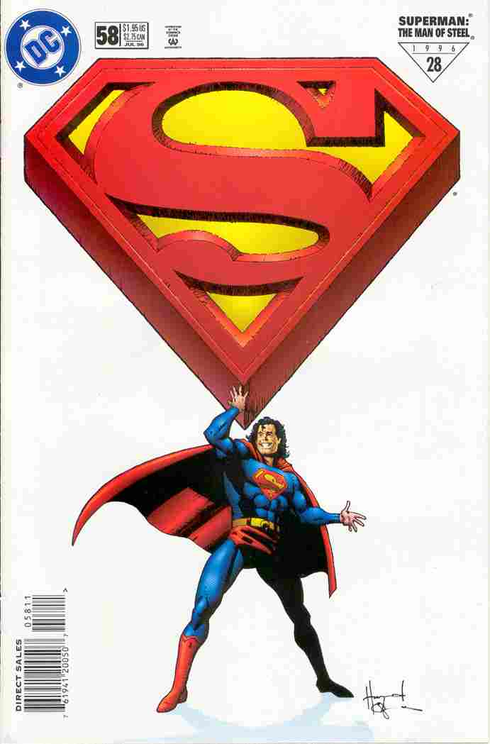 SUPERMAN THE MAN OF STEEL #058