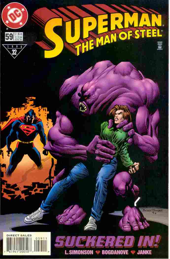 SUPERMAN THE MAN OF STEEL #059