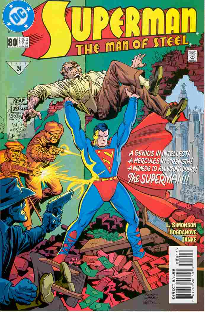 SUPERMAN THE MAN OF STEEL #080