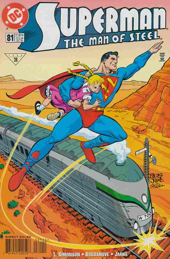 SUPERMAN THE MAN OF STEEL #081