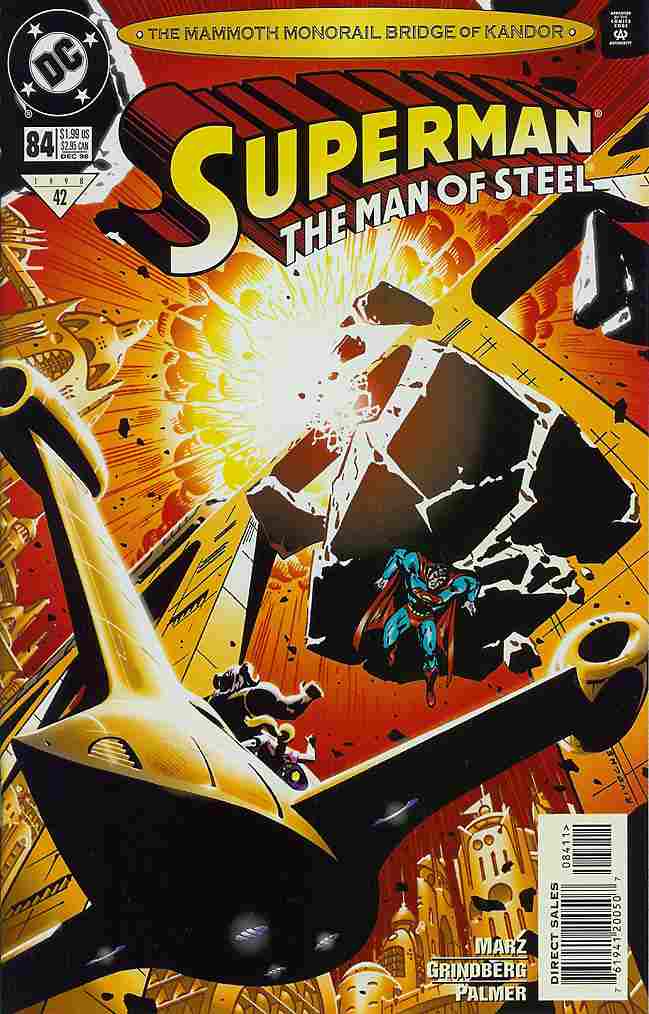 SUPERMAN THE MAN OF STEEL #084