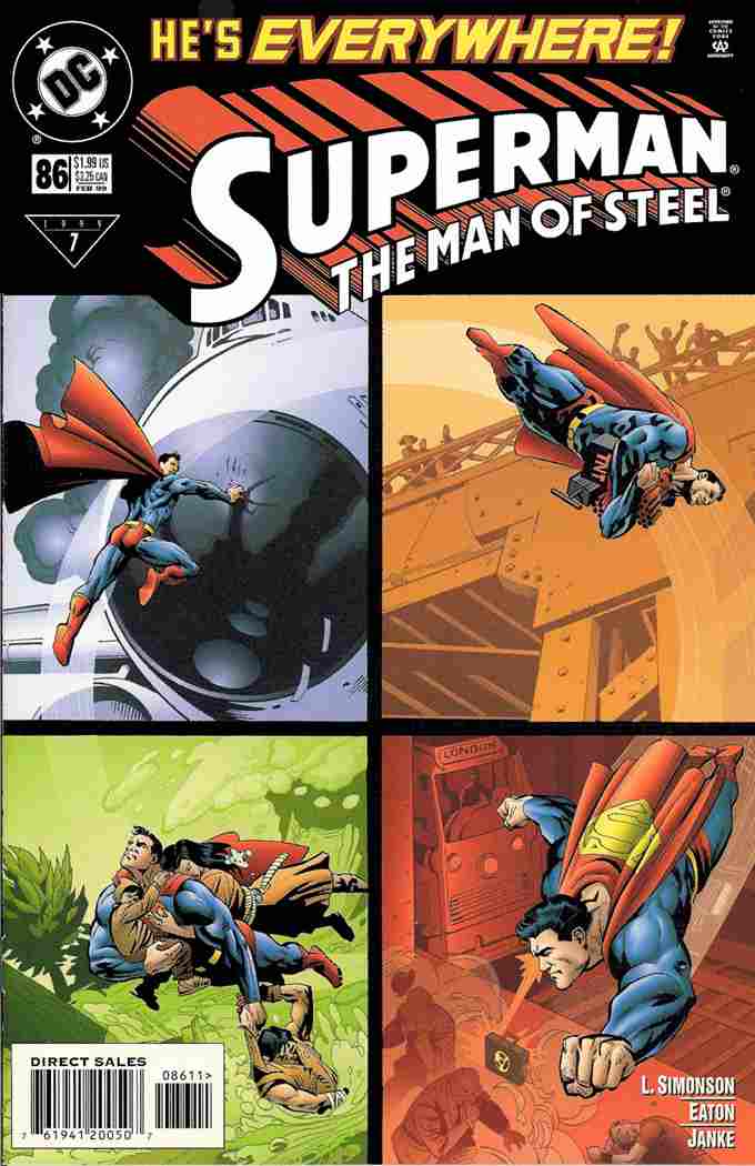 SUPERMAN THE MAN OF STEEL #086