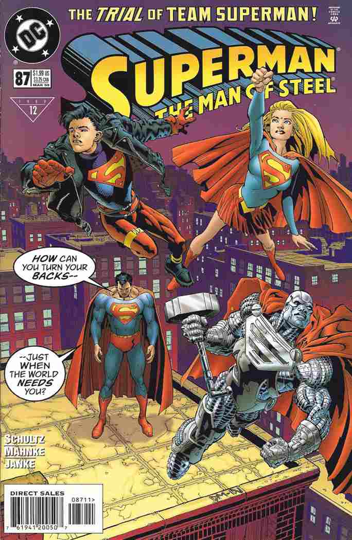 SUPERMAN THE MAN OF STEEL #087