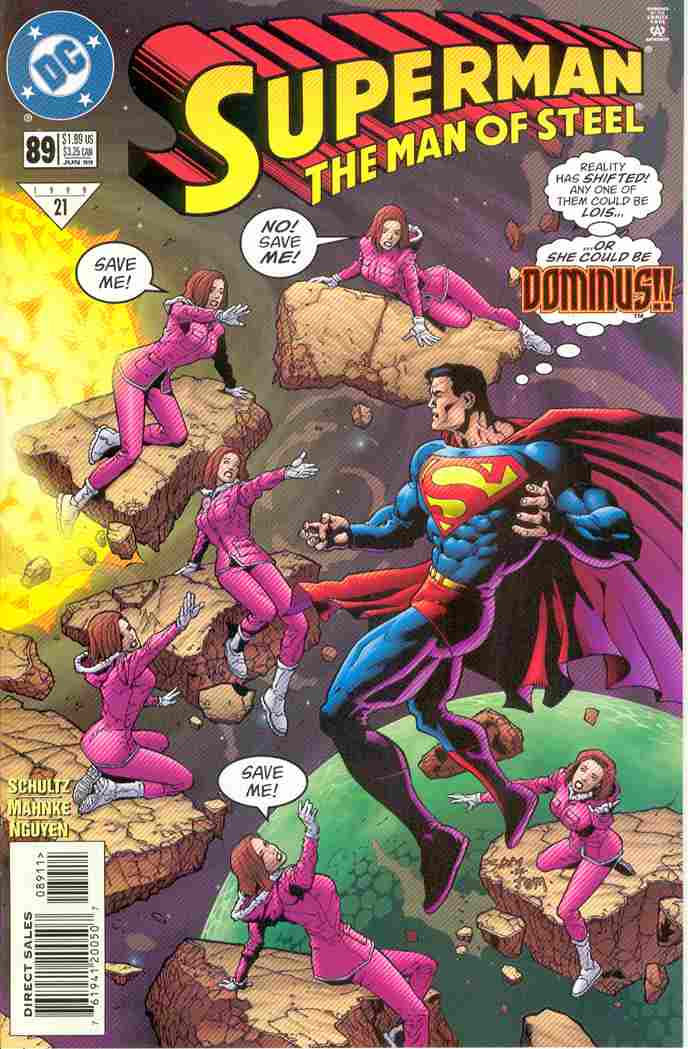 SUPERMAN THE MAN OF STEEL #089