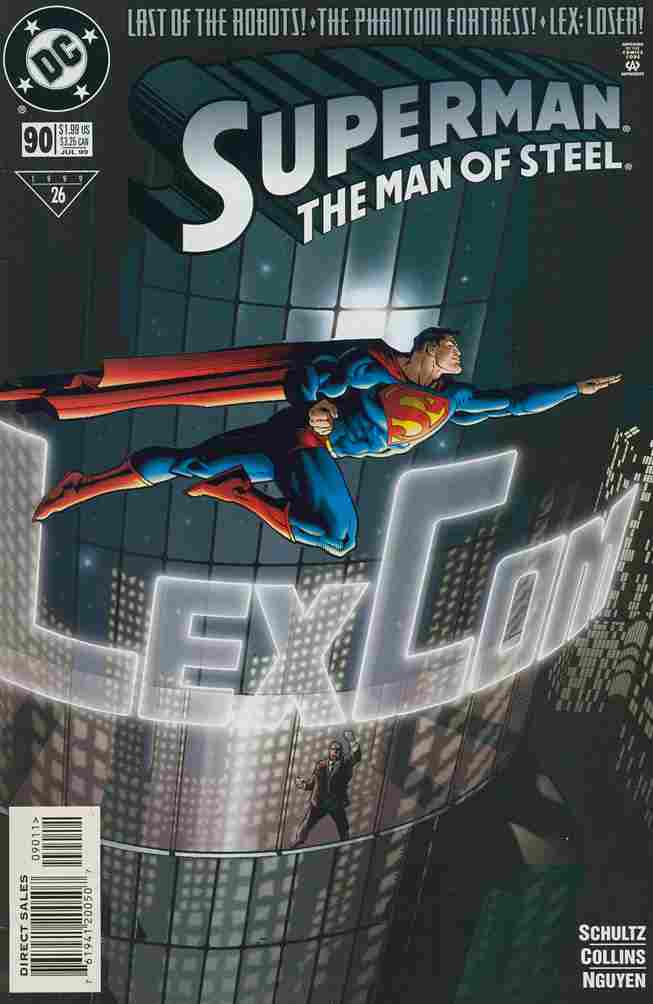 SUPERMAN THE MAN OF STEEL #090