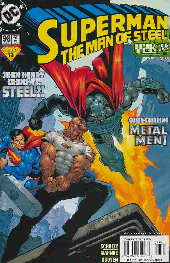 SUPERMAN THE MAN OF STEEL #098