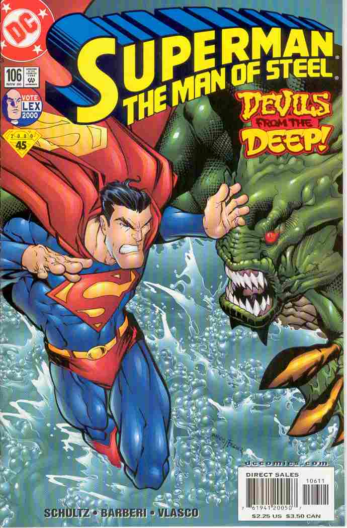 SUPERMAN THE MAN OF STEEL #106