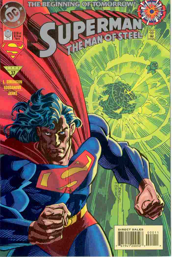 SUPERMAN THE MAN OF STEEL #0