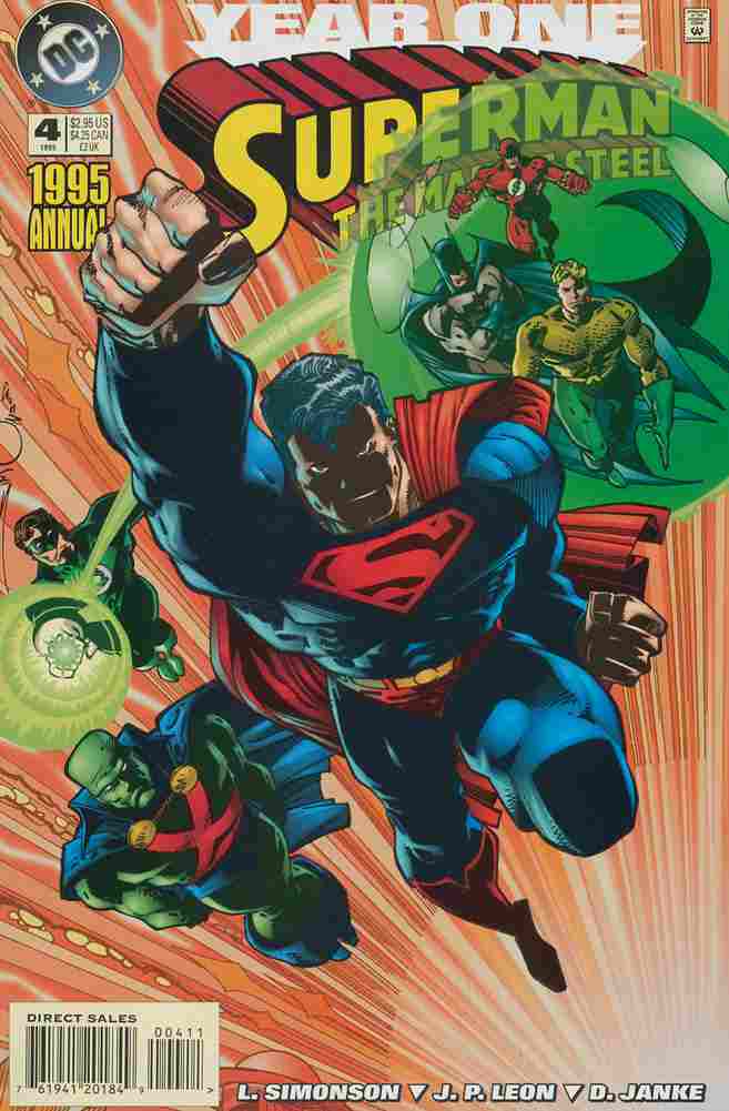 SUPERMAN THE MAN OF STEEL ANNUAL #4