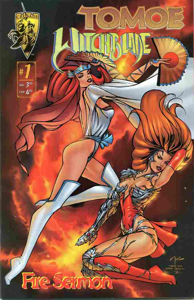 TOMOE/WITCHBLADE: FIRE SERMON #1