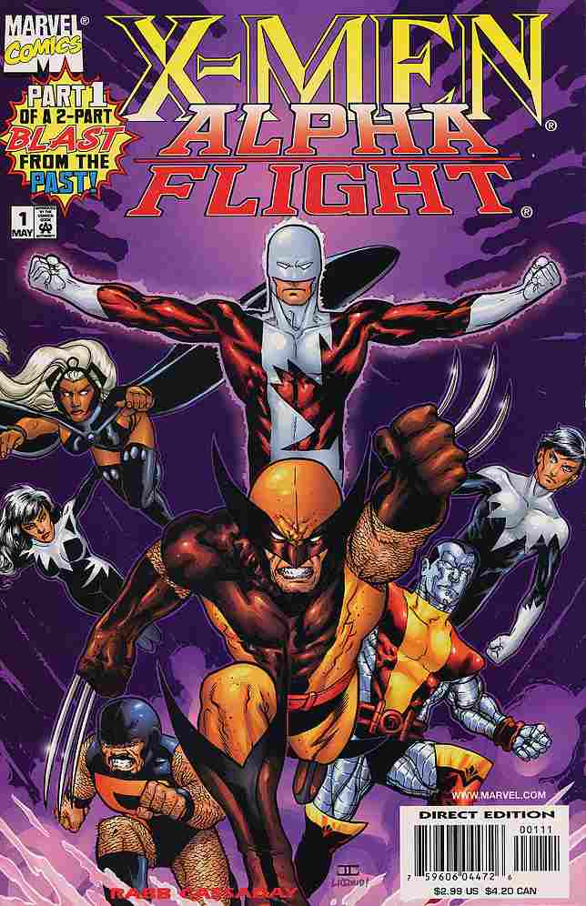 X-MEN/ALPHA FLIGHT (2ND SERIES) #1