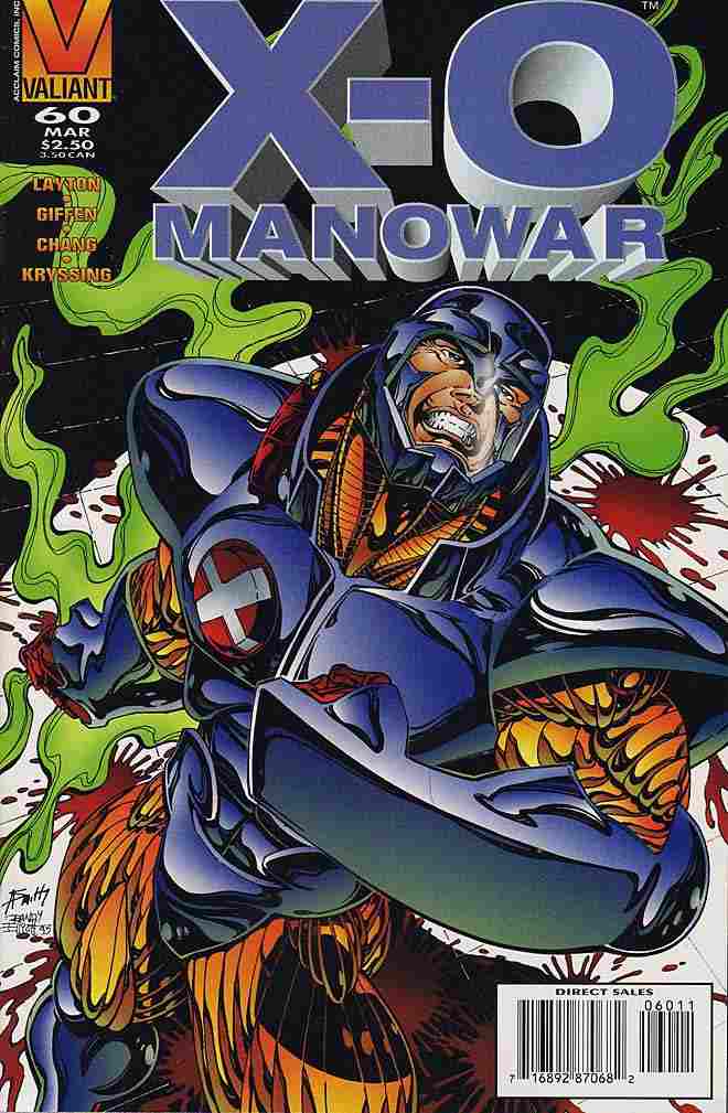 X-O MANOWAR (1992) #60