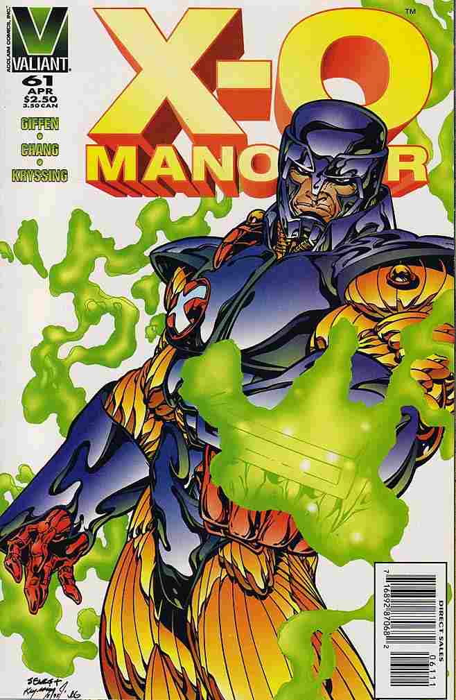 X-O MANOWAR (1992) #61