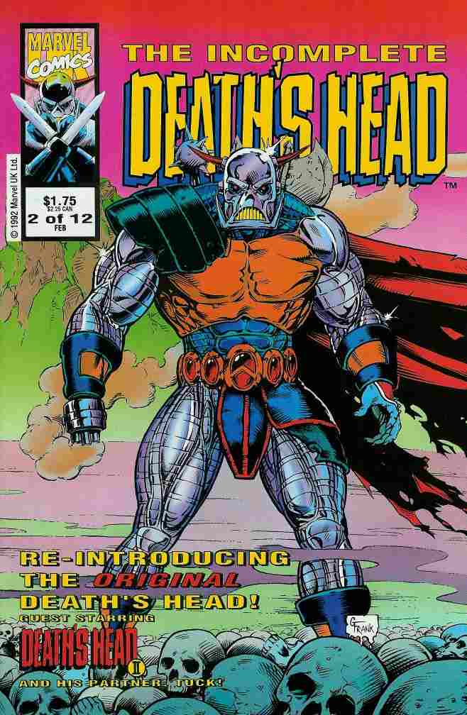 INCOMPLETE DEATHS HEAD, THE #2 VF