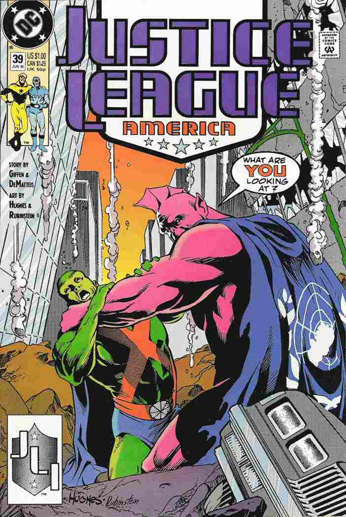 JUSTICE LEAGUE AMERICA #39 VF