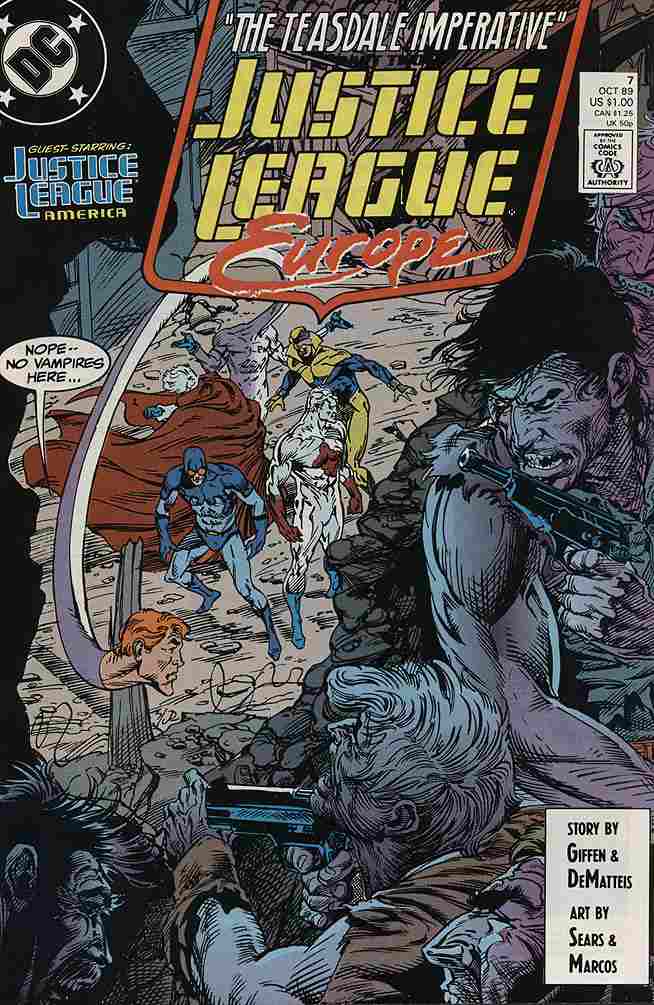 JUSTICE LEAGUE EUROPE #07 VF