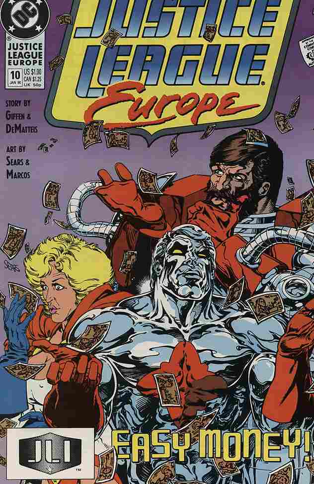 JUSTICE LEAGUE EUROPE #10 VF