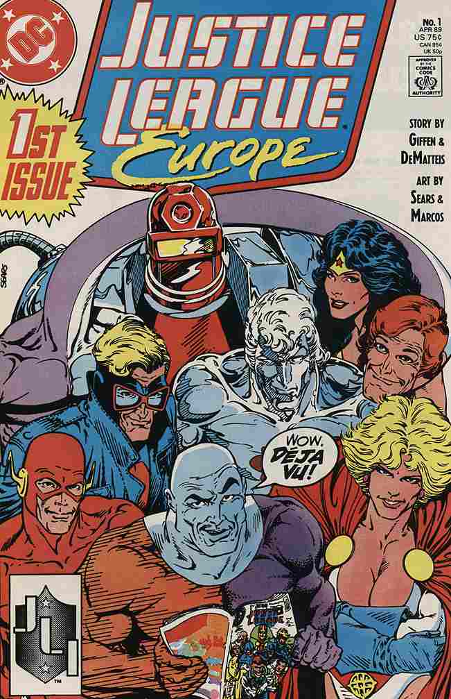 JUSTICE LEAGUE EUROPE #01