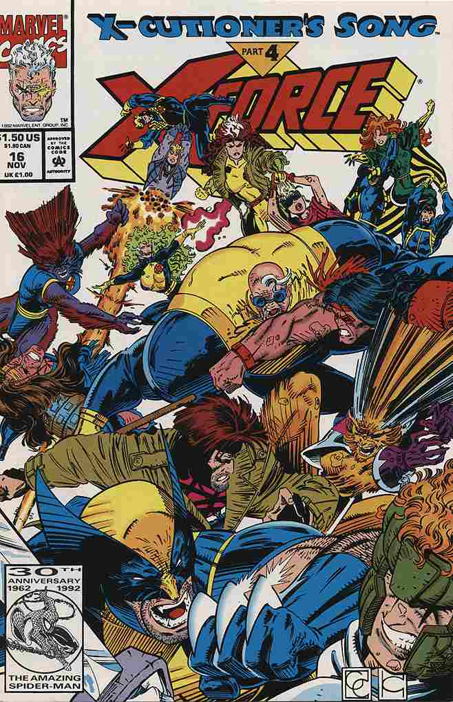 X-FORCE (1991) #016 UNBAGGED