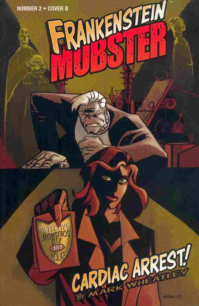 FRANKENSTEIN MOBSTER COVER B #2