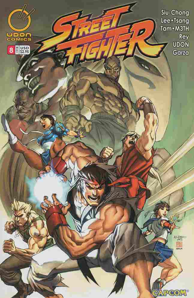 STREET FIGHTER COVER B #8