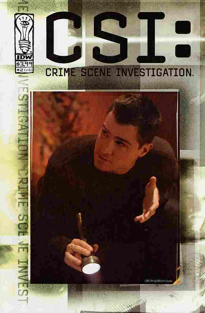 CSI CRIME SCENE INVESTIGATION PHOTO CVR #2