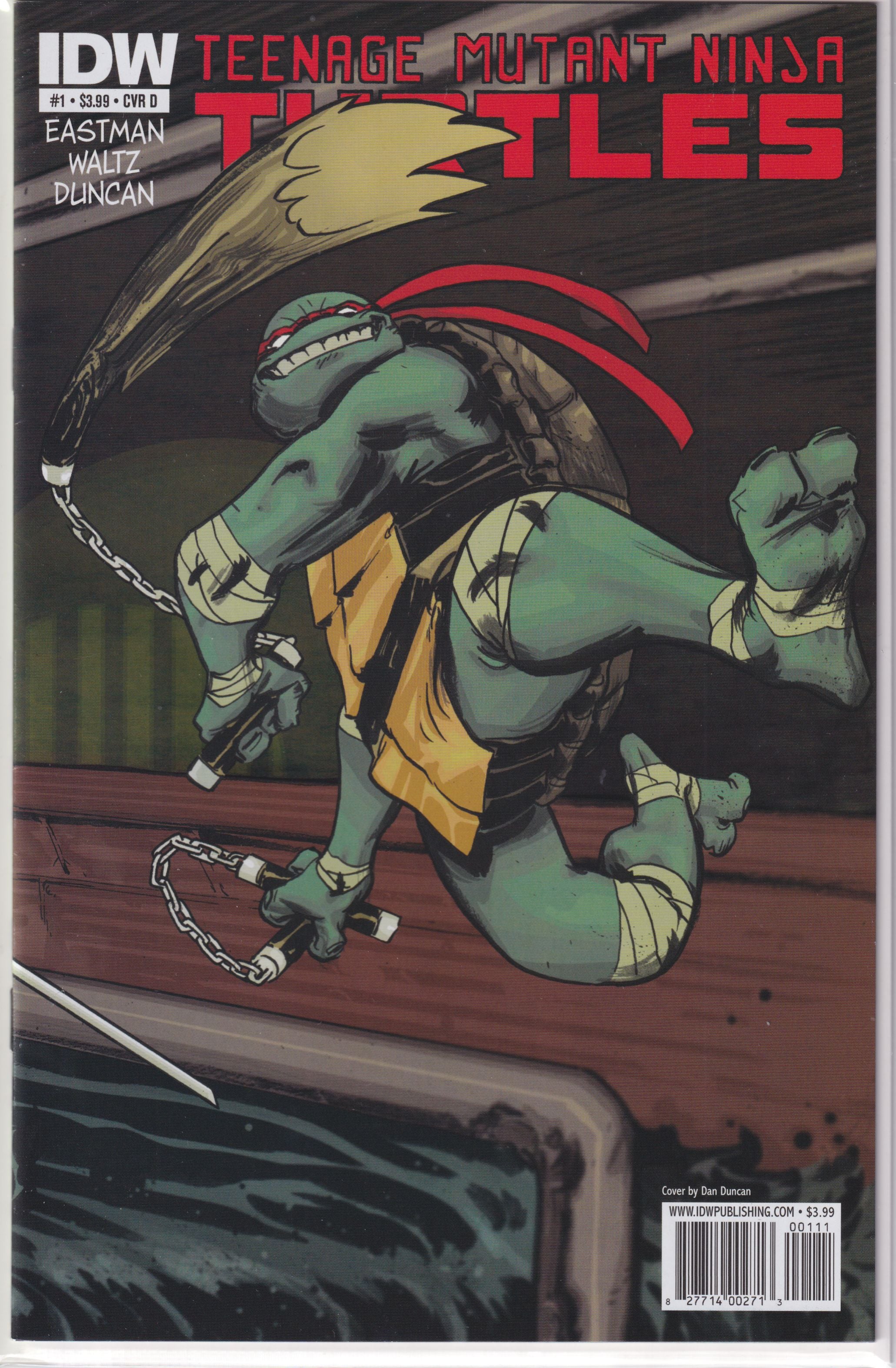 TMNT ONGOING #001 CVR D NM-