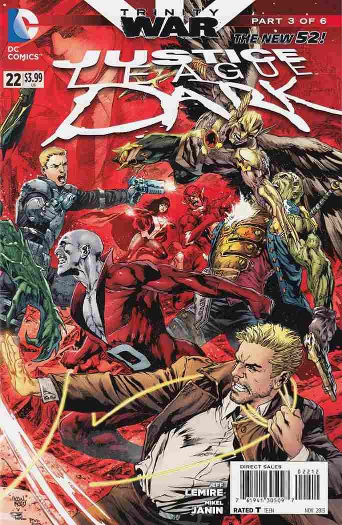 JUSTICE LEAGUE DARK (2011) #22 2ND PTG (TRINITY) (NOTE PRICE