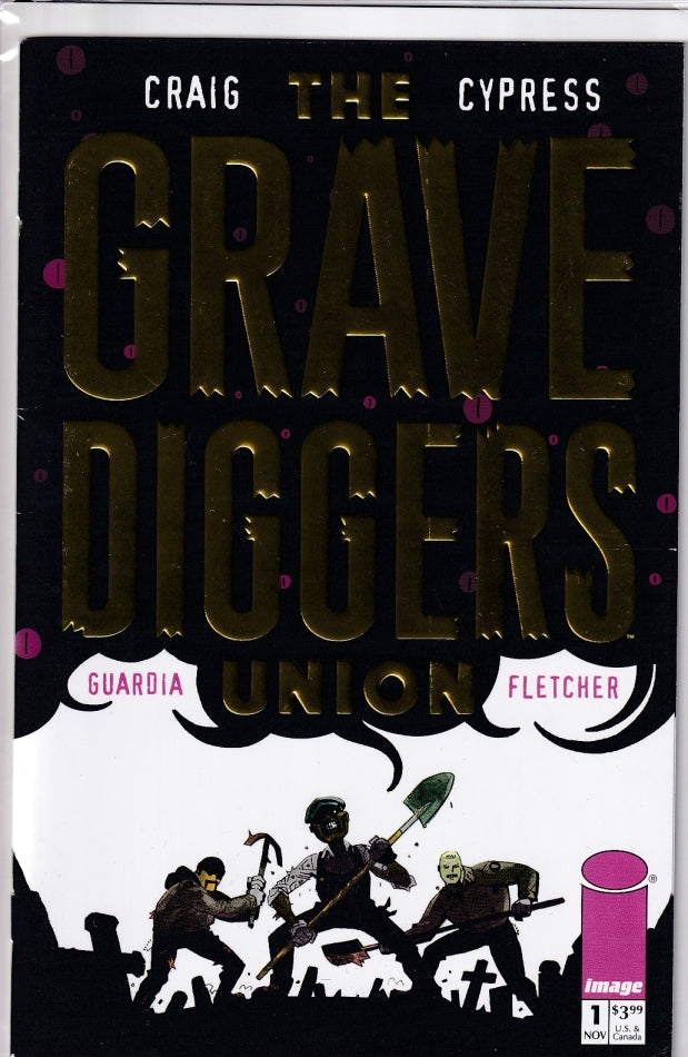 GRAVEDIGGERS UNION #1 RETAILER APPRECIATION VAR VF-