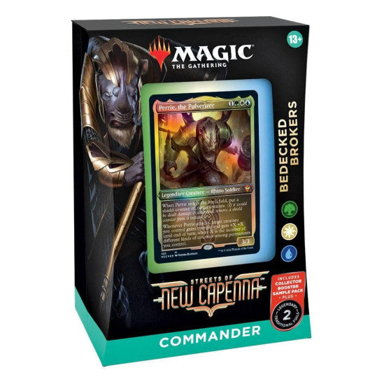 MAGIC THE GATHERING STREETS NEW CAPENNA COMMANDER DECK BEDECKED BROKERS