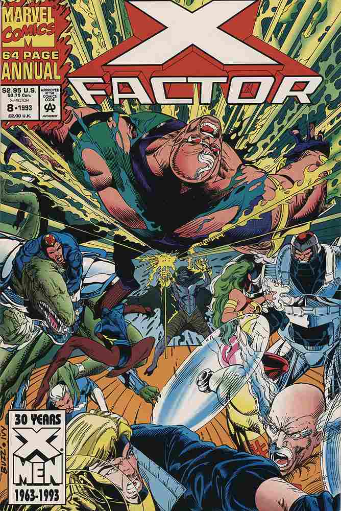 X-FACTOR ANNUAL #8 POLY BAGGED WITH CARD