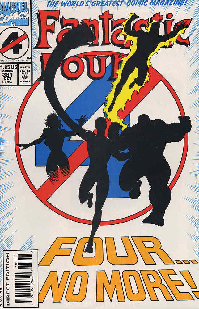 FANTASTIC FOUR (1961) #381 NM-