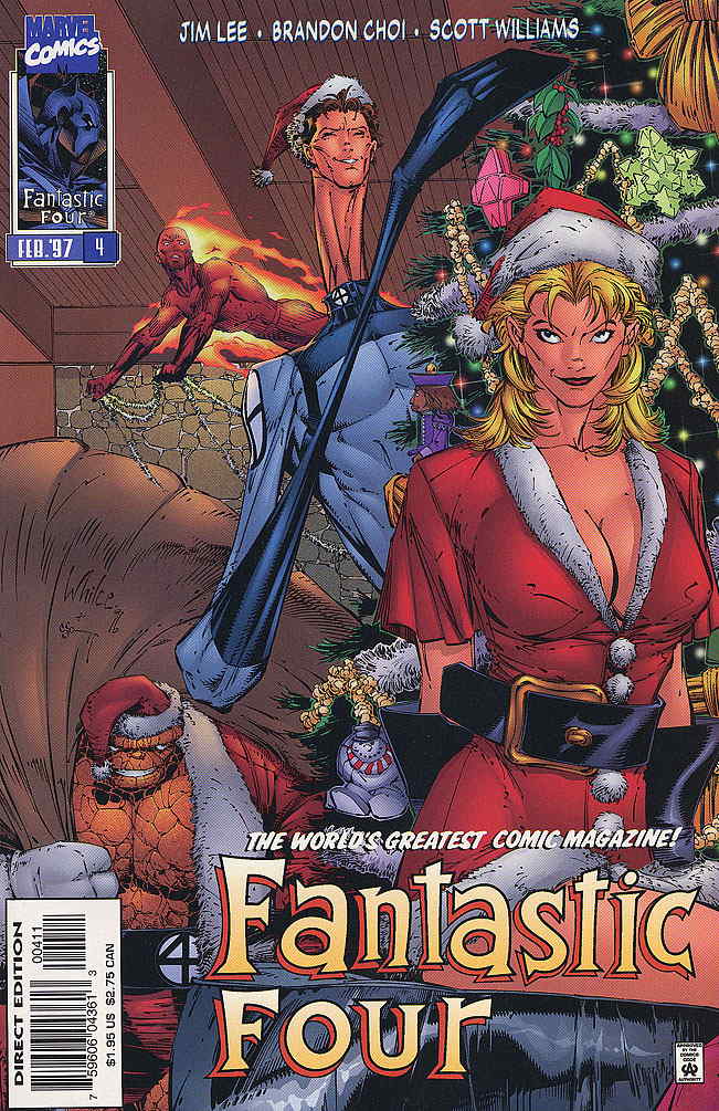 FANTASTIC FOUR (1996) #04 NM- XMAS VARIANT