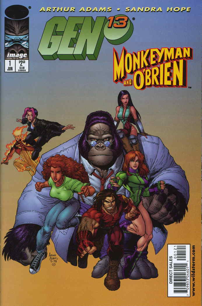 GEN 13 / MONKEYMAN AND OBRIEN #1 CVR B