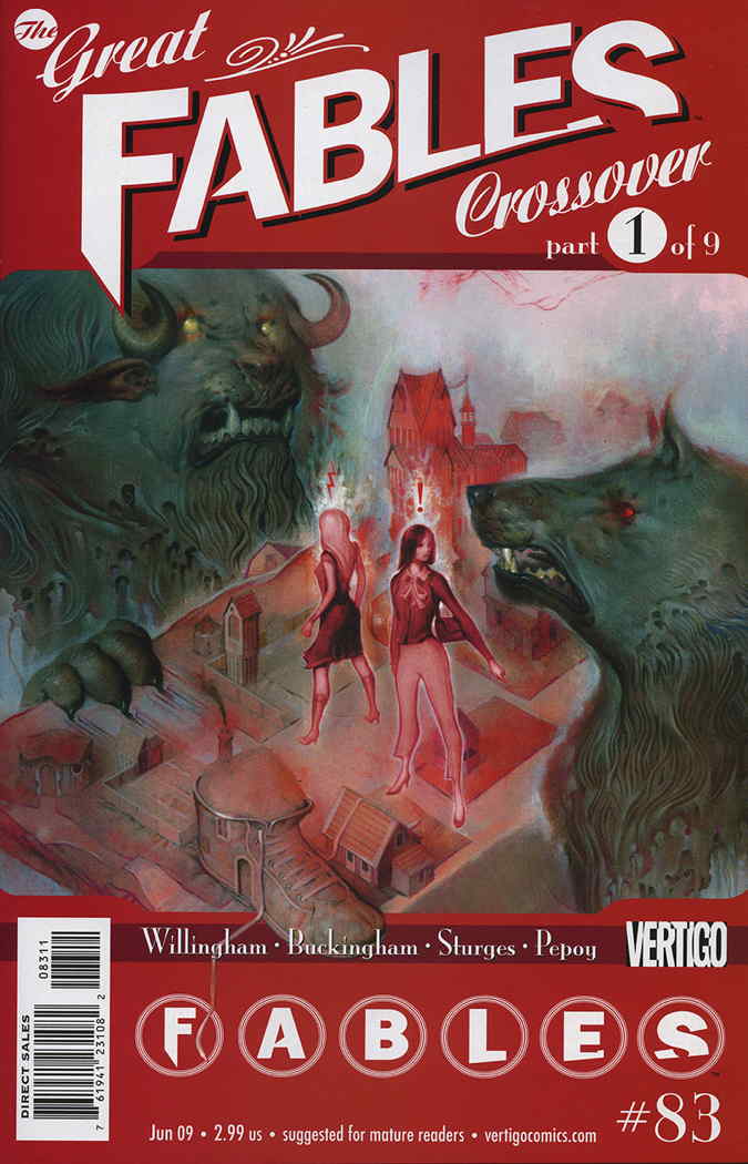 GREAT FABLES CROSSOVER -SET- (9 BOOKS)