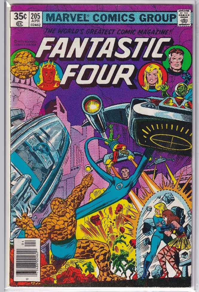 FANTASTIC FOUR (1961) #205 FN