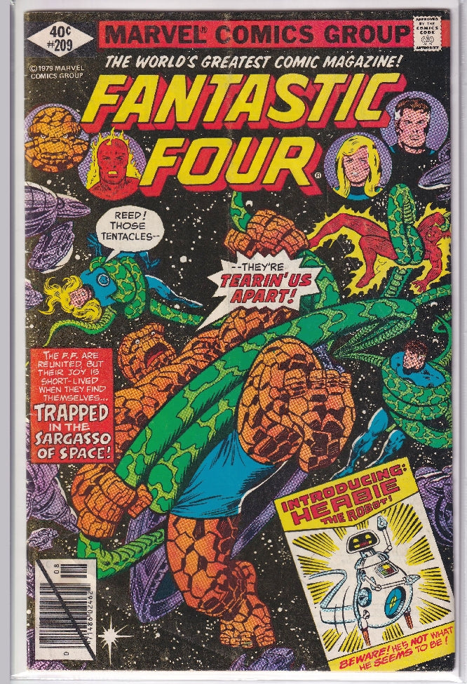 FANTASTIC FOUR (1961) #209 VG-