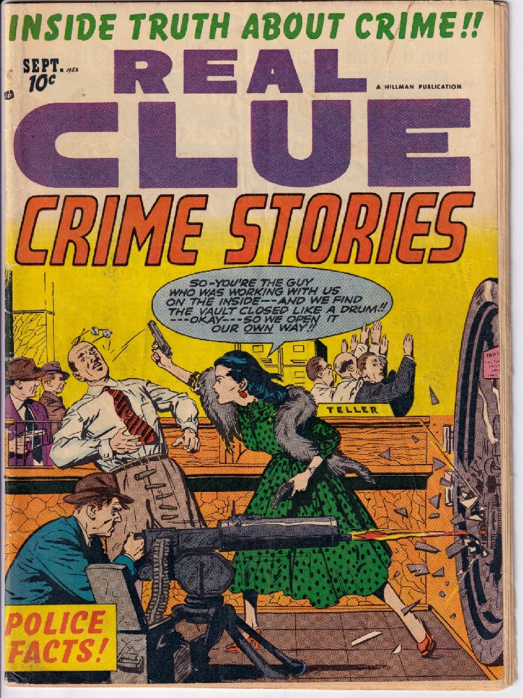 REAL CLUE CRIME STORIES #65 GD+
