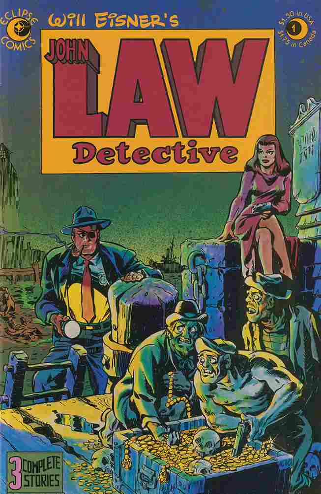 JOHN LAW DETECTIVE #1 ECLIPSE COMICS